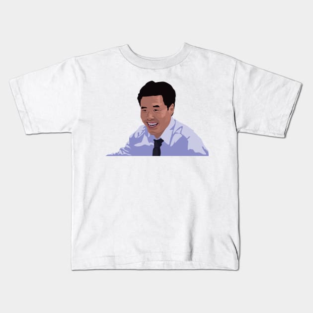 Asian Jim Kids T-Shirt by FutureSpaceDesigns